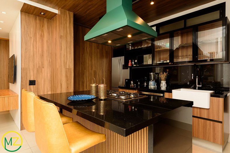 Luxurious 2 bedrooms facing Ipanema beach