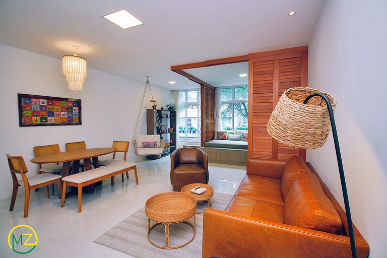 Luxurious 4 bedrooms for 8 people in Ipanema