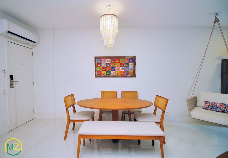 Luxurious 4 bedrooms for 8 people in Ipanema