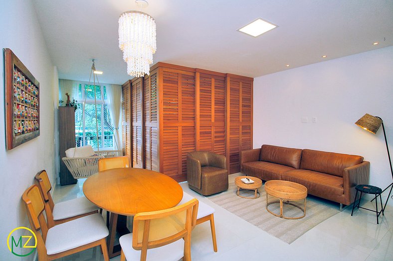 Luxurious 4 bedrooms for 8 people in Ipanema