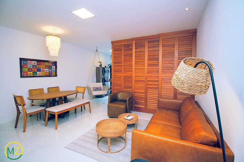 Luxurious 4 bedrooms for 8 people in Ipanema