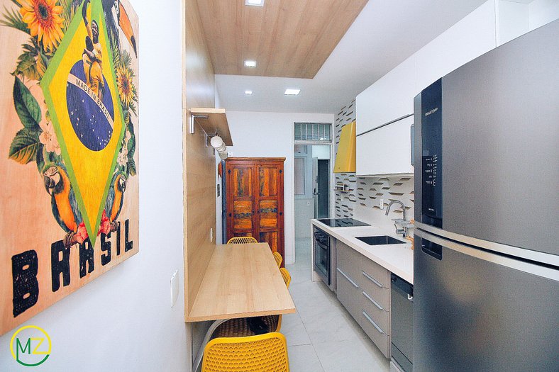 Luxurious 4 bedrooms for 8 people in Ipanema