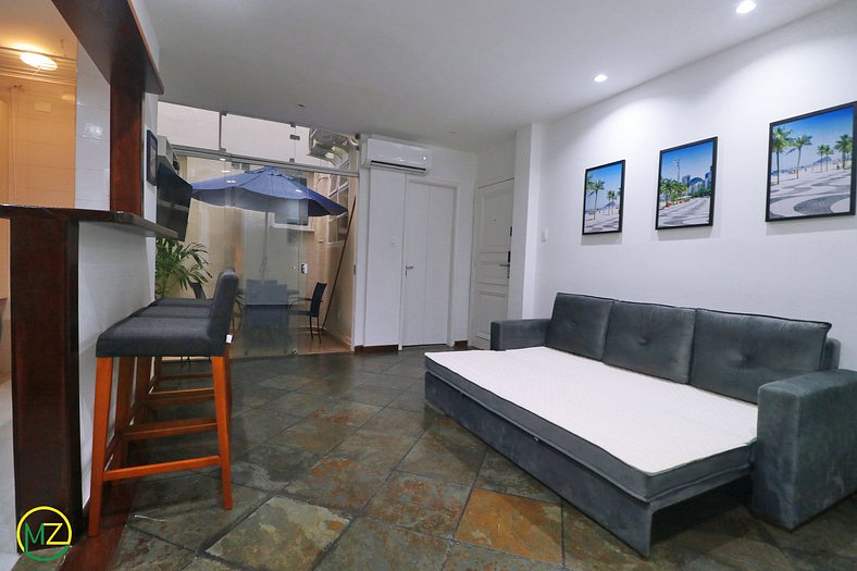 Nice one bedroom, few steps to Ipanema beach