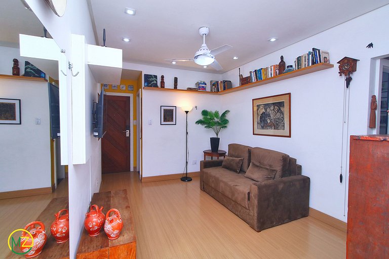 Stylish and comfortable 2 bedrooms in Leblon