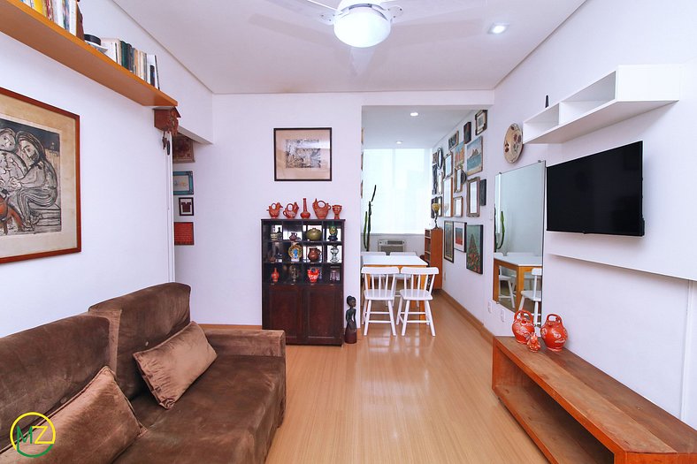 Stylish and comfortable 2 bedrooms in Leblon