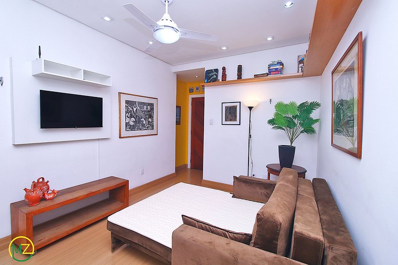 Stylish and comfortable 2 bedrooms in Leblon