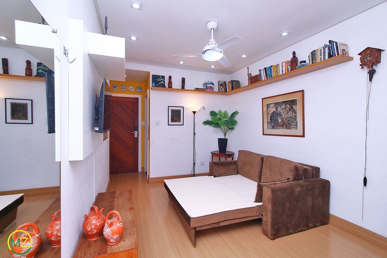 Stylish and comfortable 2 bedrooms in Leblon